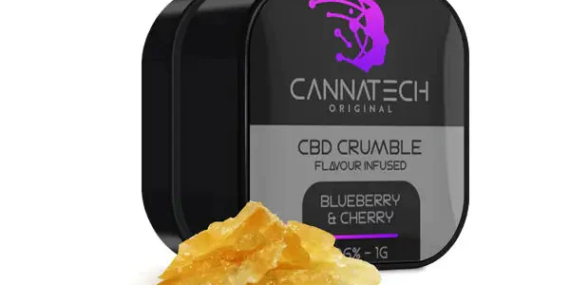 CANNATECH 95% CBD 3% CBG CRUMBLE - 1G